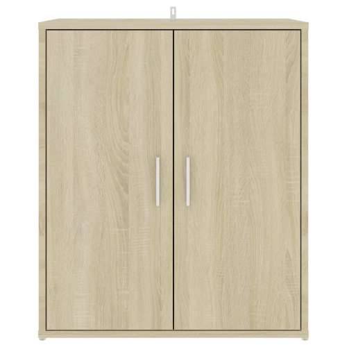 Ormarić za cipele boja hrasta 60 x 35 x 70 cm konstruirano drvo - sonoma hrast 60 x 35 x 70 cm 1 shoe cabinet with door Cijena