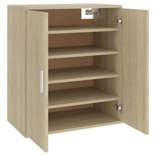 Ormarić za cipele boja hrasta 60 x 35 x 70 cm konstruirano drvo - sonoma hrast 60 x 35 x 70 cm 1 shoe cabinet with door Cijena