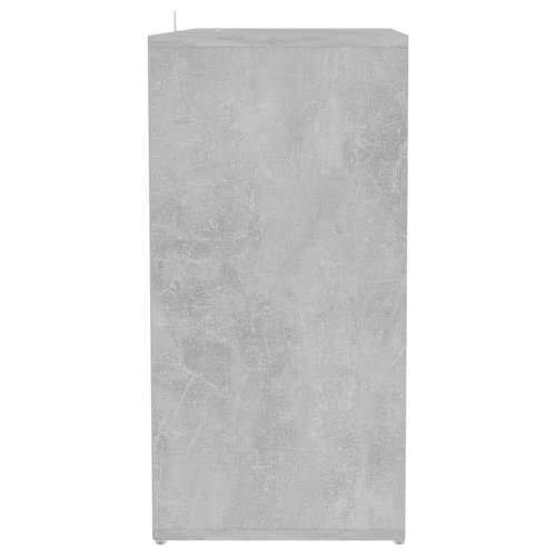 Ormarić za cipele boja betona 60 x 35 x 70 cm konstruirano drvo - Beton siva 60 x 35 x 70 cm 1 shoe cabinet with door Cijena