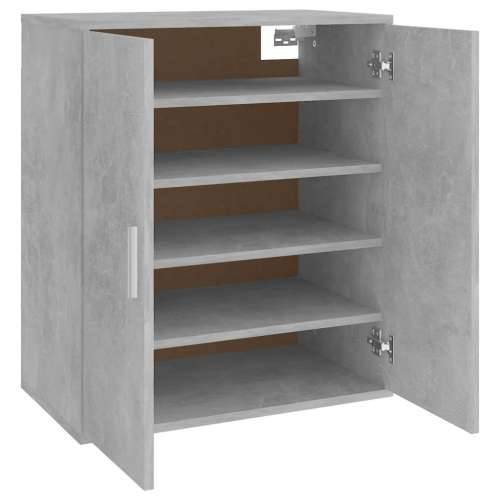 Ormarić za cipele boja betona 60 x 35 x 70 cm konstruirano drvo - Beton siva 60 x 35 x 70 cm 1 shoe cabinet with door Cijena