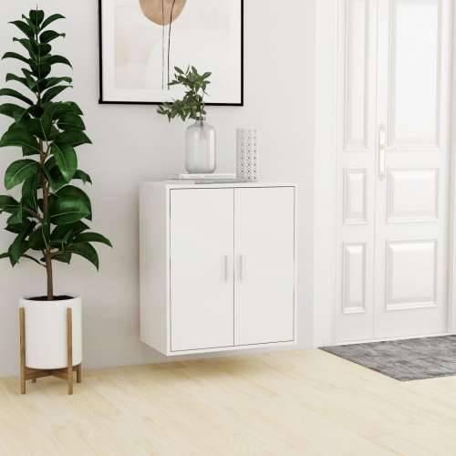 Ormarić za cipele sjajni bijeli 60x35x70 cm konstruirano drvo - Visoko sjajno bijela 60 x 35 x 70 cm 1 shoe cabinet with door Cijena