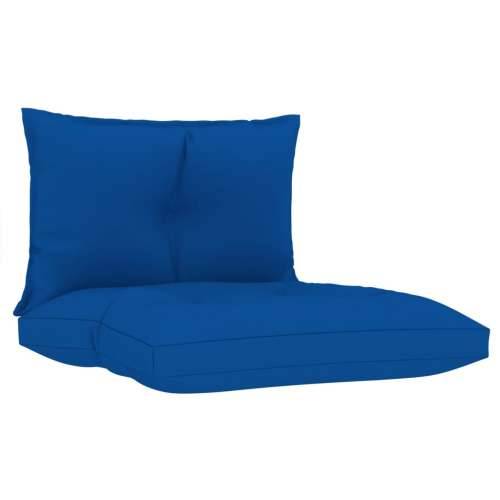 Jastuci za sofu od paleta 2 kom kraljevsko plavi od tkanine Cijena