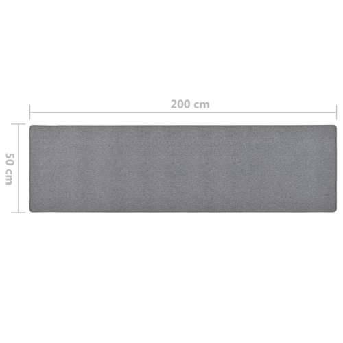 Dugi tepih tamnosivi 50 x 200 cm Cijena