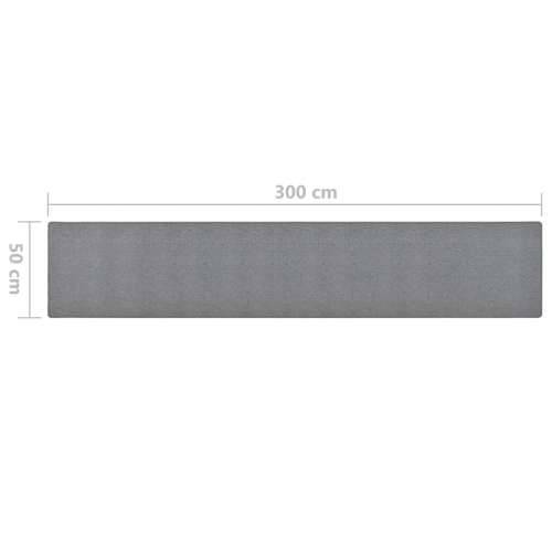 Dugi tepih tamnosivi 50 x 300 cm Cijena