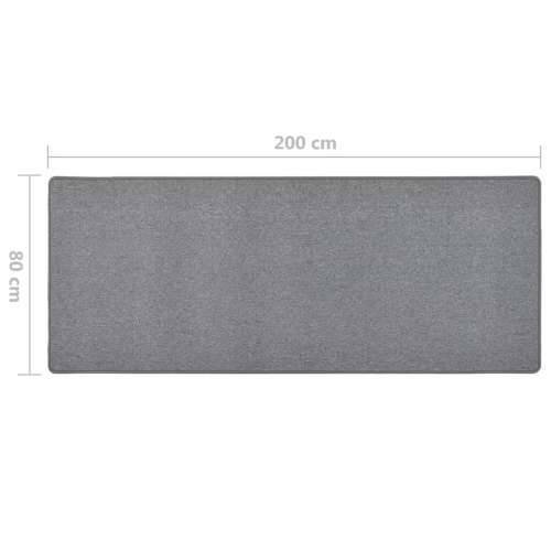 Dugi tepih tamnosivi 80 x 200 cm - Tamno siva 80 x 200 cm Cijena