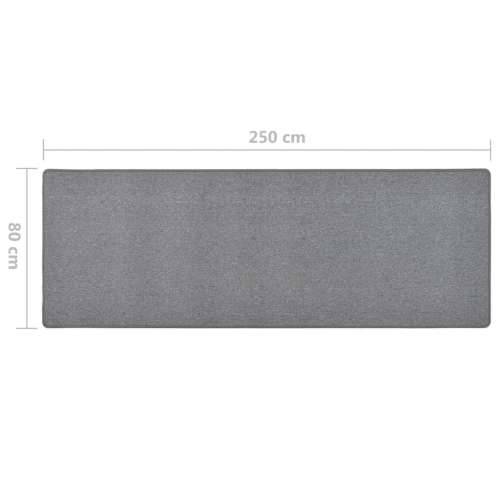Dugi tepih tamnosivi 80 x 250 cm Cijena