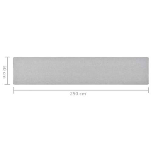 Dugi tepih svjetlosivi 50 x 250 cm - Svjetlosiva 50 x 250 cm Cijena