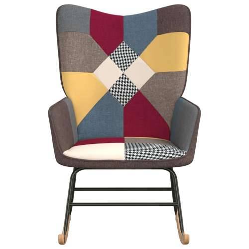 Stolica za ljuljanje s uzorkom patchworka od tkanine Cijena