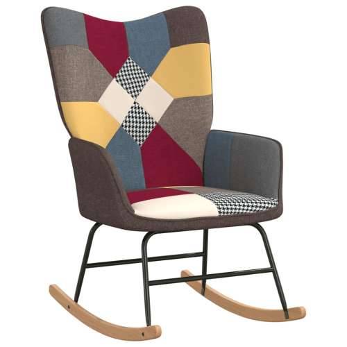 Stolica za ljuljanje s uzorkom patchworka od tkanine Cijena