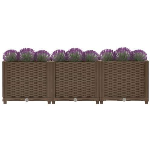 Povišena gredica 120 x 40 x 38 cm od polipropilena - Smeđa 120 x 40 x 38 cm 1 Cijena