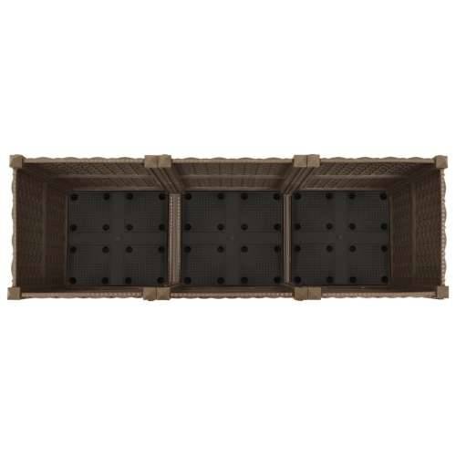 Povišena gredica 120 x 40 x 38 cm od polipropilena - Smeđa 120 x 40 x 38 cm 1 Cijena