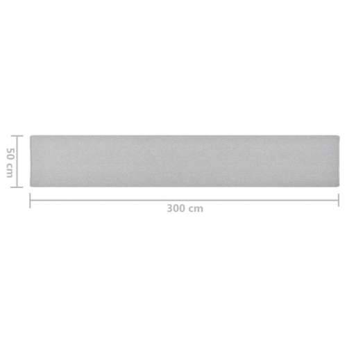 Dugi tepih svjetlosivi 50 x 300 cm - Svjetlosiva 50 x 300 cm Cijena