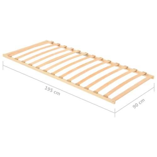 Podnica za krevet s 13 letvica 90 x 200 cm - 90 x 200 cm Fiksno Cijena
