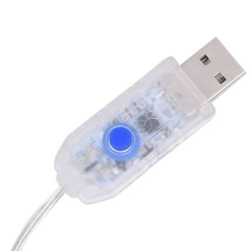 Vilinska svjetla zvijezde i mjeseci 345 LED topla bijela - Topla bijela 345 led 1 Cijena