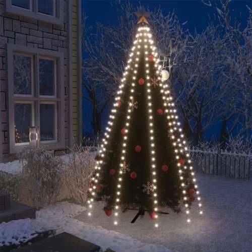 Mrežasta svjetla za božićno drvce 250 LED hladna bijela 250 cm Cijena