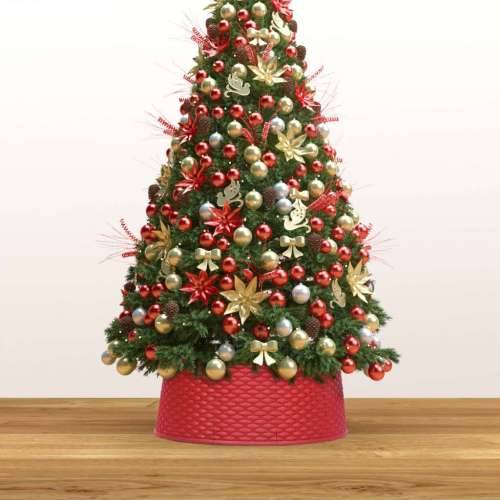 Podloga za božićno drvce crvena Ø 65 x 19,5 cm Cijena