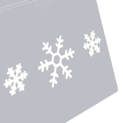 Podloga za božićno drvce srebrno-bijela Ø 68 x 25 cm Cijena