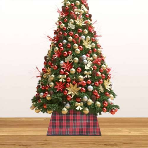 Podloga za božićno drvce crveno-crna 48 x 48 x 25 cm Cijena