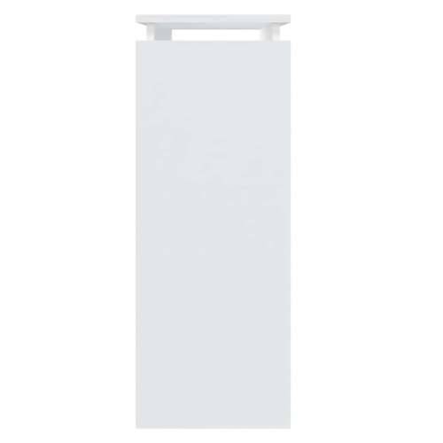 Konzolni stol bijeli 80 x 30 x 80 cm od konstruiranog drva - Bijela 1 80 cm Cijena