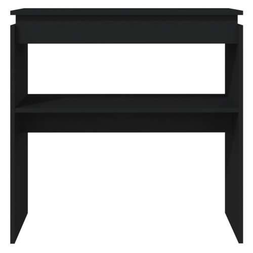 Konzolni stol crni 80 x 30 x 80 cm od konstruiranog drva - Crna 1 80 cm Cijena