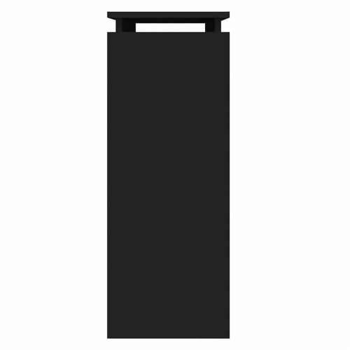 Konzolni stol crni 80 x 30 x 80 cm od konstruiranog drva - Crna 1 80 cm Cijena