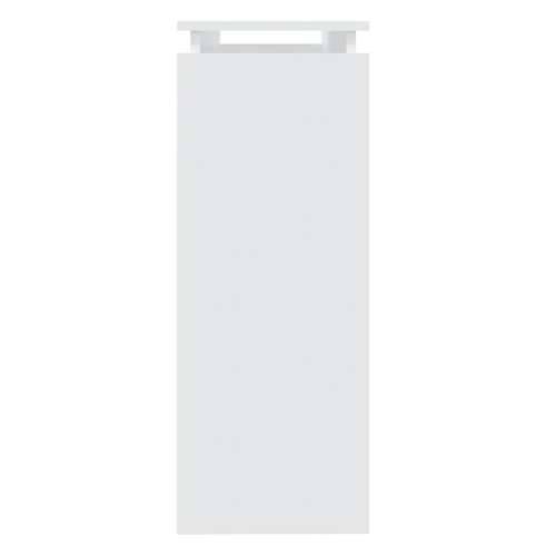 Konzolni stol bijeli 102 x 30 x 80 cm od konstruiranog drva - Bijela 1 102 cm Cijena