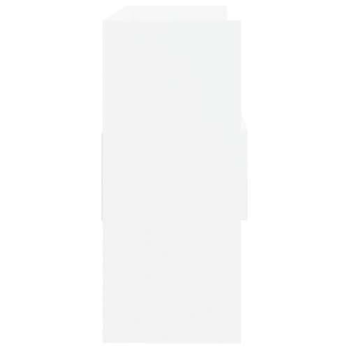 Komoda bijela 105 x 30 x 70 cm od iverice Cijena