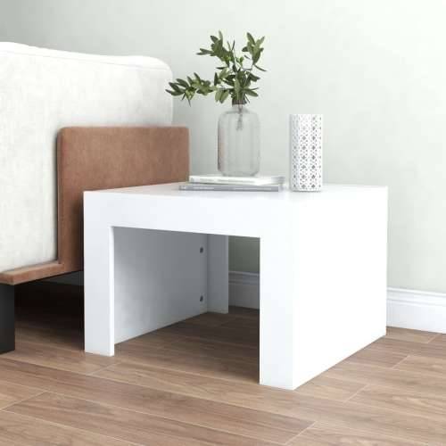Stolić za kavu bijeli 50 x 50 x 35 cm od konstruiranog drva - Bijela 50 x 50 x 35 cm 1 Cijena