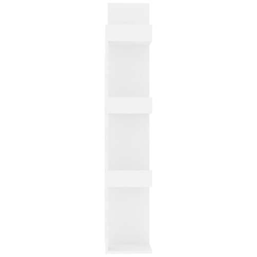 Ormarić za knjige bijeli 48 x 25,5 x 140 cm konstruirano drvo - Bijela 1 48 cm Cijena