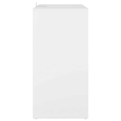 Ormarić za cipele bijeli 60 x 35 x 70 cm konstruirano drvo - Bijela 60 x 35 x 70 cm 1 shoe cabinet without door Cijena
