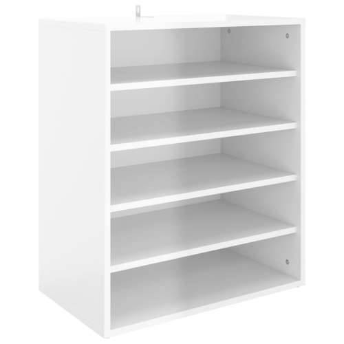 Ormarić za cipele visoki sjaj bijeli 60 x 35 x 70 cm od iverice - Visoko sjajno bijela 60 x 35 x 70 cm 1 shoe cabinet without do Cijena