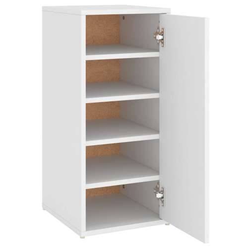 Ormarić za cipele bijeli 32 x 35 x 70 cm konstruirano drvo - Bijela 31.5 x 35 x 70 cm 1 shoe cabinet with door Cijena