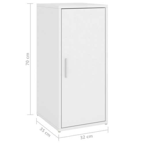Ormarić za cipele bijeli 32 x 35 x 70 cm konstruirano drvo - Bijela 31.5 x 35 x 70 cm 1 shoe cabinet with door Cijena