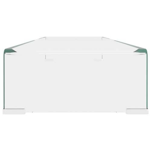 Stalak za TV /Monitor Prozirno Staklo 100x30x13 cm - *Transparent*an 100 x 30 x 13 cm 1 Cijena