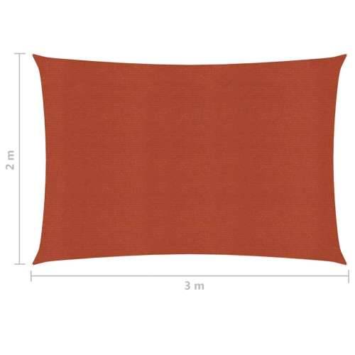 Jedro za zaštitu od sunca 160 g/m² terakota 2 x 3 m HDPE - Terakota 2 x 3 m 1 Cijena
