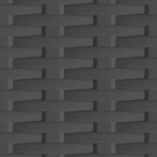 Plastični ormarić 68 x 39 x 92 cm dizajn ratana - 68 x 39 x 92 cm 1 Cijena