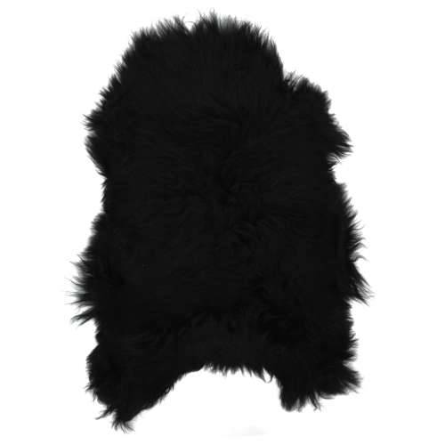 Navlaka za stolicu od islandske ovčje kože crna 70 x 110 cm - Crna Cijena