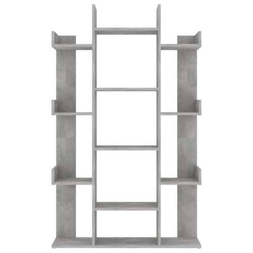 Ormarić za knjige boja betona 86x25,5x140 cm konstruirano drvo - Beton siva 1 86 cm Cijena
