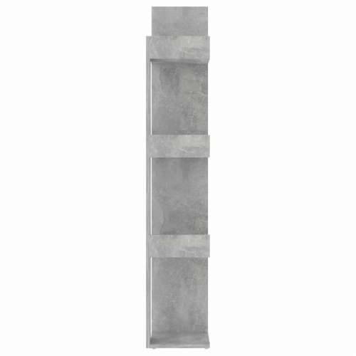 Ormarić za knjige boja betona 86x25,5x140 cm konstruirano drvo - Beton siva 1 86 cm Cijena