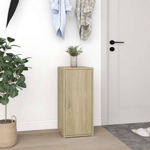 Ormarić za cipele boja hrasta sonome 32 x 35 x 70 cm od iverice - sonoma hrast 31.5 x 35 x 70 cm 1 shoe cabinet with door Cijena