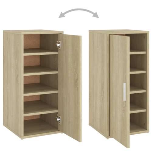 Ormarić za cipele boja hrasta sonome 32 x 35 x 70 cm od iverice - sonoma hrast 31.5 x 35 x 70 cm 1 shoe cabinet with door Cijena