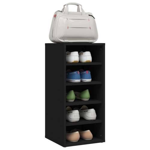 Ormarići za cipele 2 kom crni 31,5x35x70 cm konstruirano drvo - Crna 31.5 x 35 x 70 cm 1 2x shoe cabinet without door Cijena