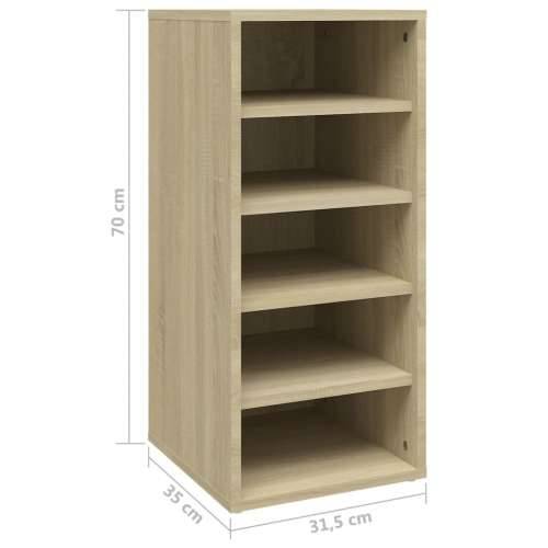 Ormarići za cipele 2 kom boja hrasta 31,5 x 35 x 70 cm drveni - sonoma hrast 31.5 x 35 x 70 cm 1 2x shoe cabinet without door Cijena