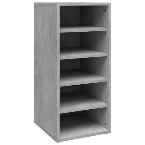 Ormarić za cipele boja betona 31,5x35x70 cm konstruirano drvo - Beton siva 31.5 x 35 x 70 cm 1 shoe cabinet without door Cijena