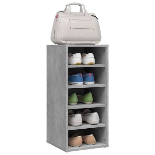 Ormarić za cipele boja betona 31,5x35x70 cm konstruirano drvo - Beton siva 31.5 x 35 x 70 cm 1 shoe cabinet without door Cijena