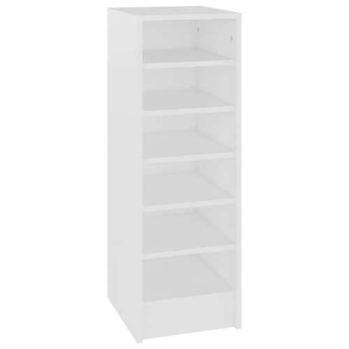 Ormarić za cipele bijeli 31,5 x 35 x 90 cm konstruirano drvo - Bijela 31.5 x 35 x 92 cm 1 shoe cabinet without door Cijena