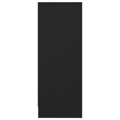 Ormarić za cipele crni 31,5 x 35 x 90 cm konstruirano drvo - Crna 31.5 x 35 x 92 cm 1 shoe cabinet without door Cijena