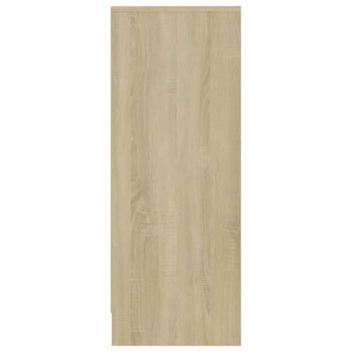 Ormarić za cipele boja hrasta 31,5x35x90 cm konstruirano drvo - sonoma hrast 31.5 x 35 x 92 cm 1 shoe cabinet without door Cijena