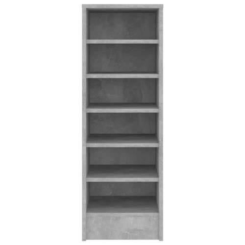 Ormarić za cipele boja betona 31,5x35x90 cm konstruirano drvo - Beton siva 31.5 x 35 x 90 cm 1 shoe cabinet without door Cijena