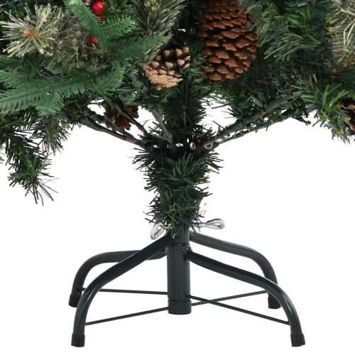 Božićno drvce sa šiškama zeleno 195 cm PVC i PE 195 x 80 cm 1 Cijena